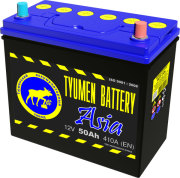 TYUMEN BATTERY 6СТ50L1ASIA Батарея аккумуляторная 50А/ч 440А 12В прямая поляр. выносные (Азия) клеммы